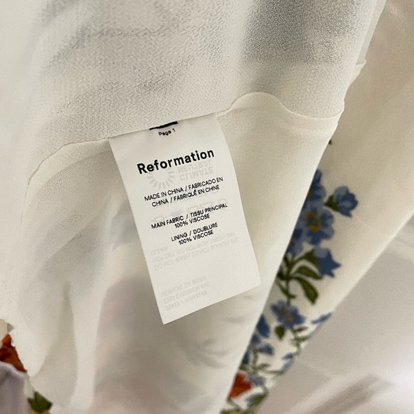 Reformation Bandit Dress Formosa🌸 - Picture 6 of 6